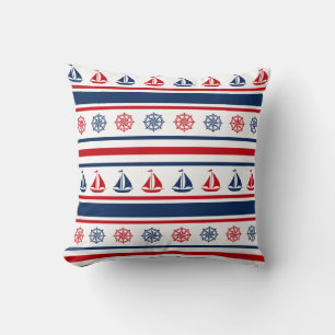 Nautical design cushion