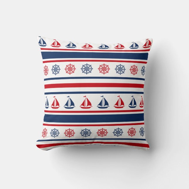 Nautical design cushion (Front)