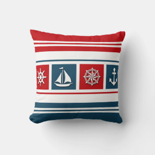 Nautical design cushion