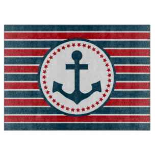 Nautical design cutting board