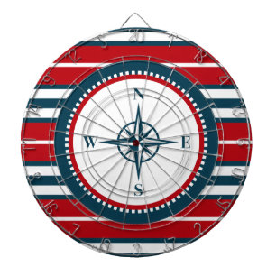 Nautical design dartboard