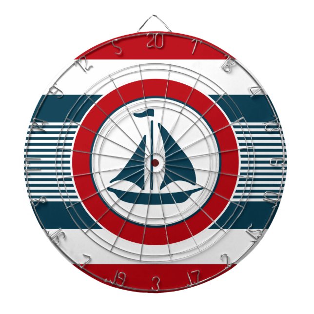 Nautical design dartboard (Front)