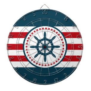 Nautical design dartboard
