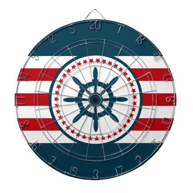 Nautical design dartboard (Front)