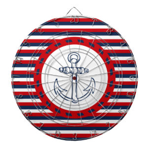 Nautical design dartboard