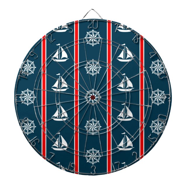 Nautical design dartboard (Front)
