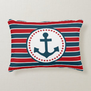 Nautical design decorative cushion