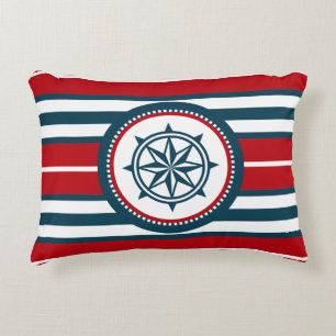 Nautical design decorative cushion