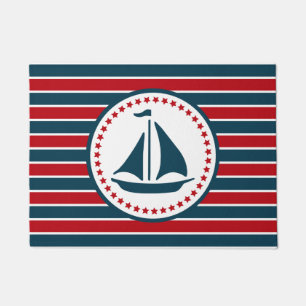 Nautical design doormat