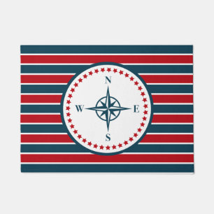 Nautical design doormat