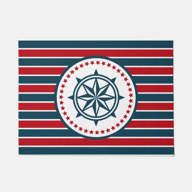 Nautical design doormat (Front)