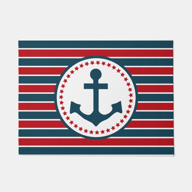 Nautical design doormat (Front)