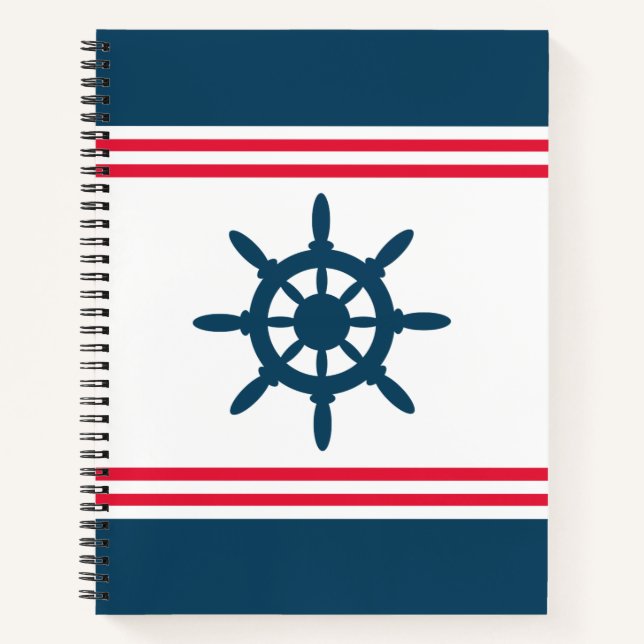 Nautical design notebook (Front)