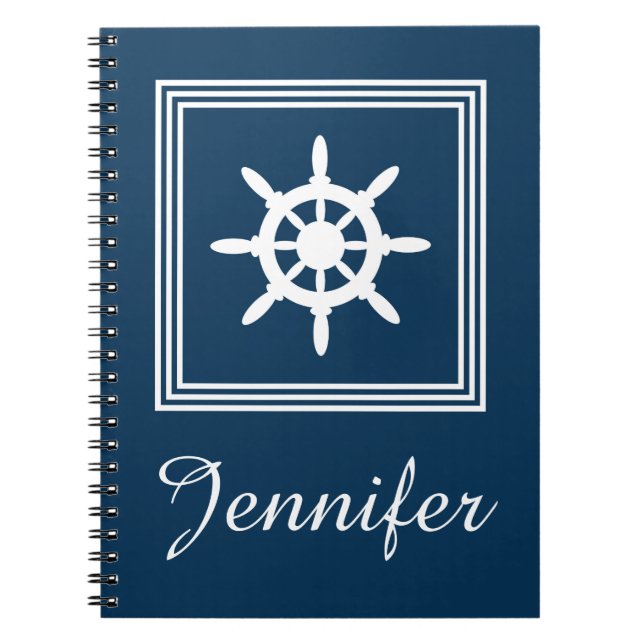 Nautical design notebook (Front)
