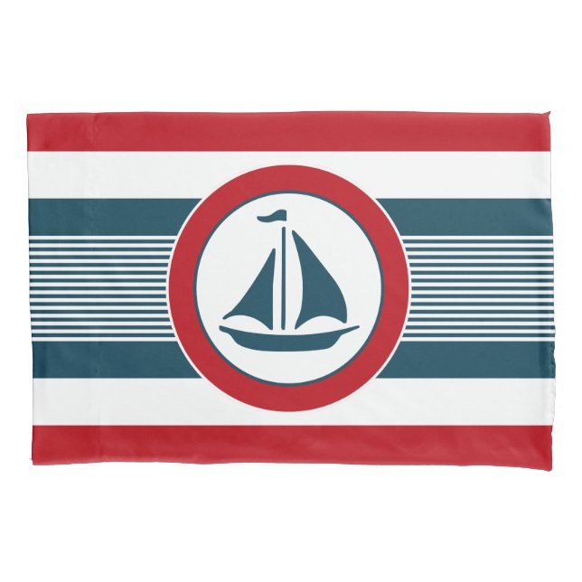 Nautical design pillowcase (Front)