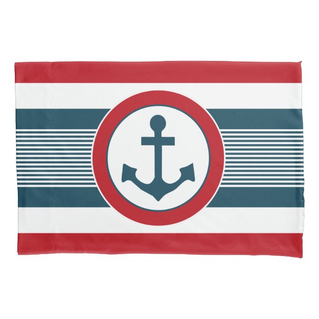 Nautical design pillowcase (Front)