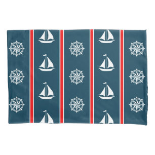 Nautical design pillowcase