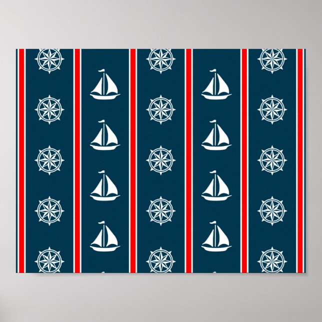 Nautical design poster (Front)