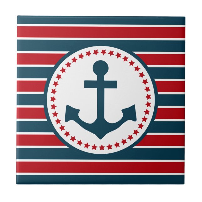 Nautical design tile (Front)