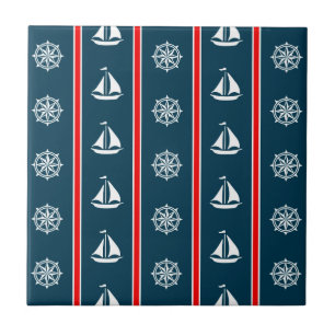 Nautical design tile