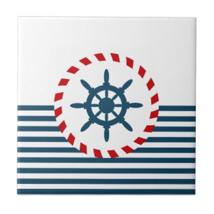 Nautical design tile