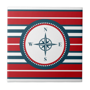 Nautical design tile