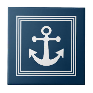 Nautical design tile
