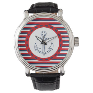 Nautical design watch
