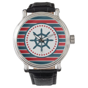 Nautical design watch