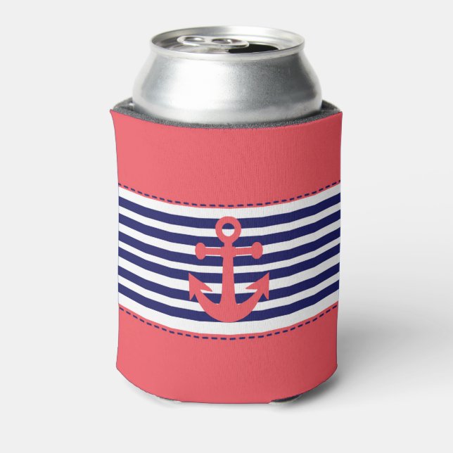 nautical desing can cooler (Can Back)