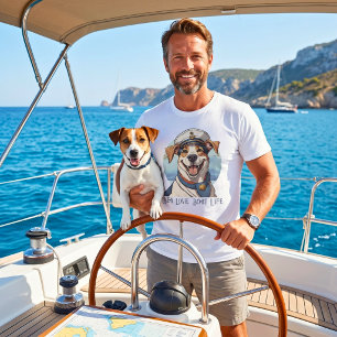 Nautical Dog Gifts for Boat Owners Sailors Boater T-Shirt