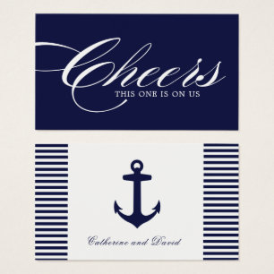 Nautical Drink Tickets - Pack of 100