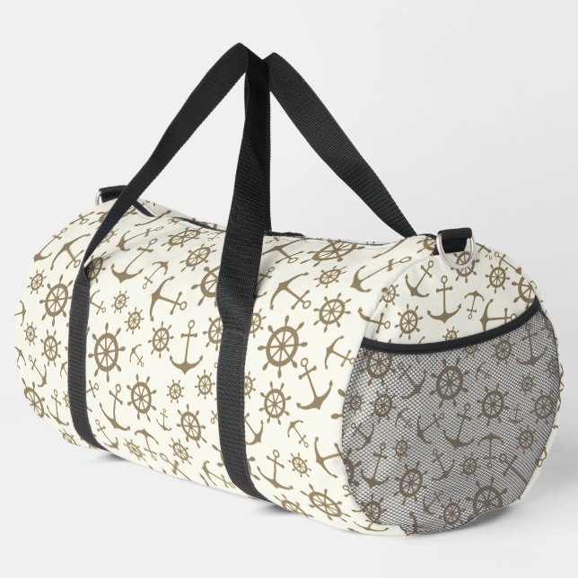 Nautical Duffle Bag (Right Corner)