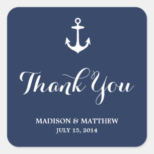 Nautical Favour Stickers