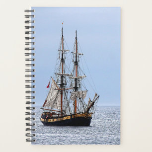 Nautical Fishing Boat Blue Skies Planner