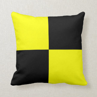 Nautical Flag "L" Lima Pillow