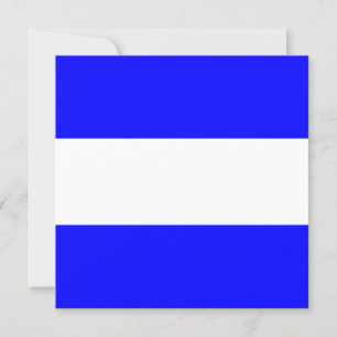 Nautical Flag Signal Juliet/ Juliette Letter J