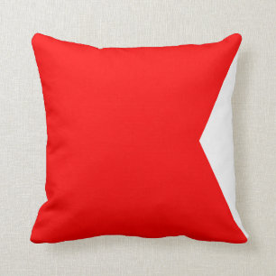 Nautical Flag Signal Letter B Cushion