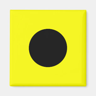 Nautical Flag Signal Letter I (India) Magnet