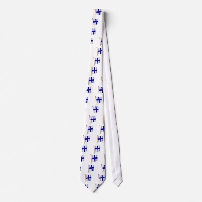 Nautical Flag 'X' Tie (Front)