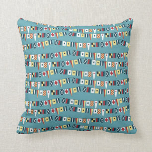 Nautical Flags Cushion