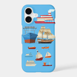 Nautical Fleet Variety Phone Case