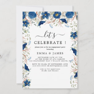 Nautical Greenery Celebration Invite