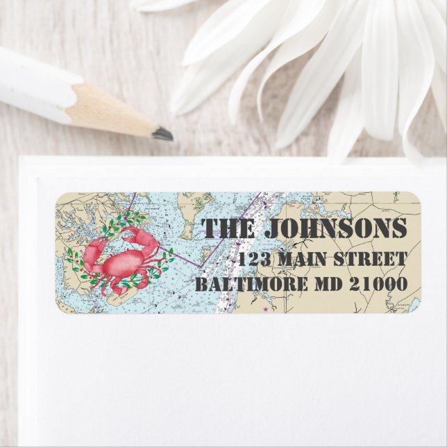 Nautical Happy Holidays from Baltimore (Insitu)