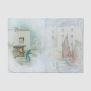 Nautical Harbour Design Series 5 Tissue Paper