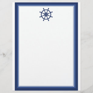 Nautical Helm Letterhead