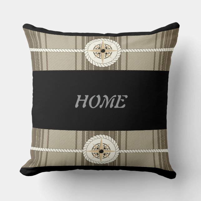 Nautical home pillows  (Front)