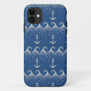 Nautical Knit Pattern Case-Mate iPhone Case