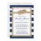 Nautical Knot Navy Stripes Rustic Bridal Shower