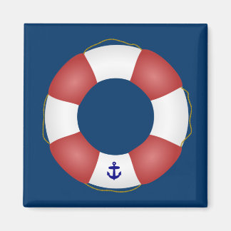 Nautical Life preserver Magnet